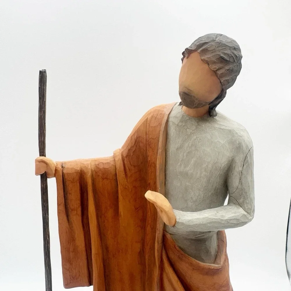 VTG 2005 Willow Tree The Christmas Story Nativity Mary Joseph Jesus Demdaco